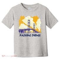 Mackinac Bridge US Travel Toddler T-Shirt thumb 0