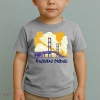 Mackinac Bridge US Travel Toddler T-Shirt thumb 2