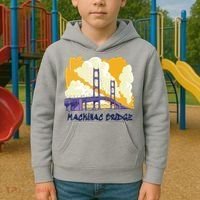 Mackinac Bridge US Travel Kids Hoodie thumb 2
