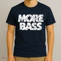 More Bass Vintage Bassist Bass Players T-Shirt thumb 3