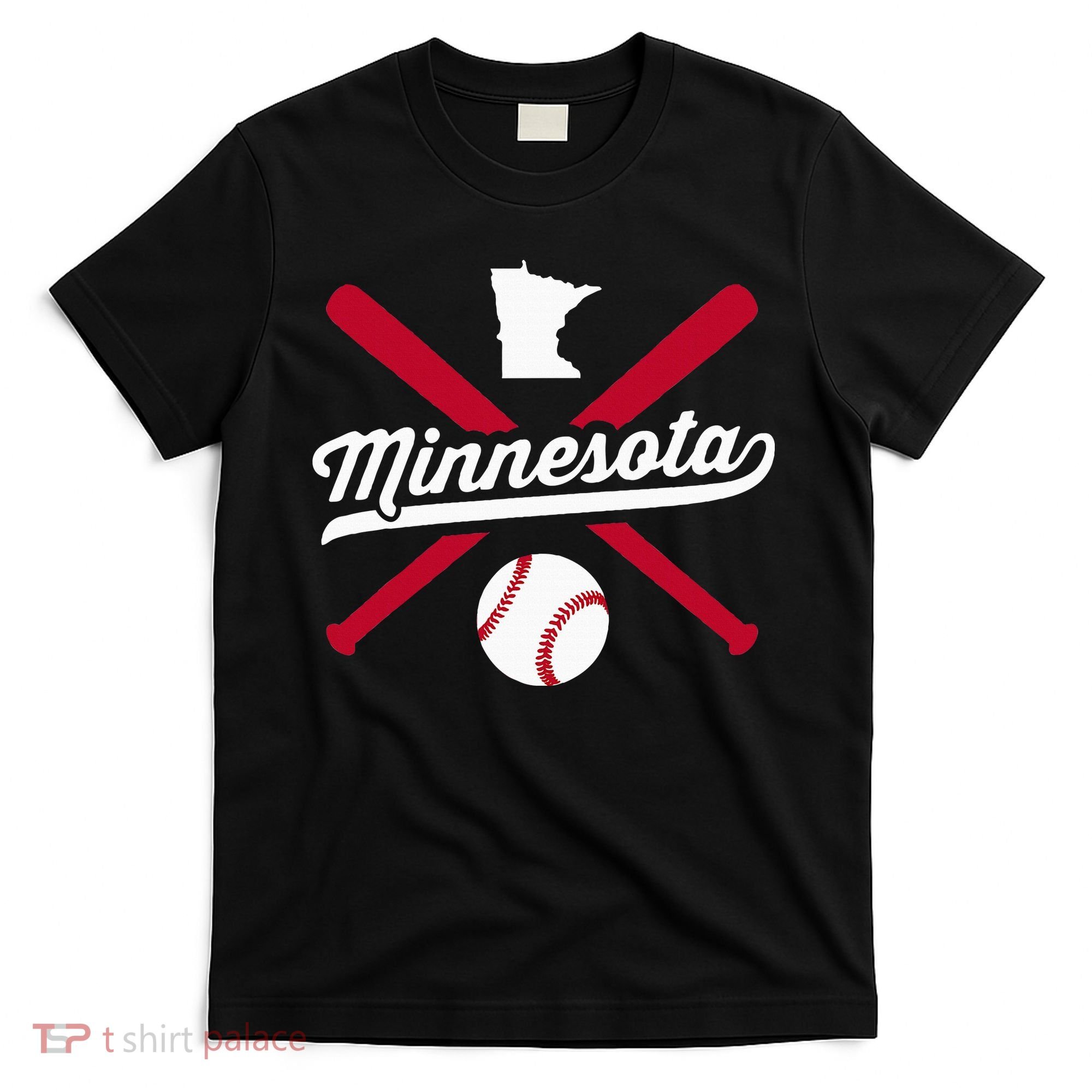 Minnesota Baseball Vintage State Pride Love City T-Shirt