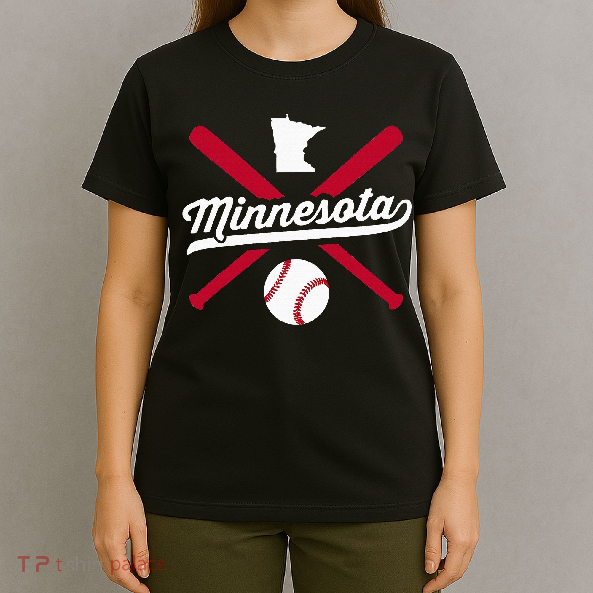 Minnesota Baseball Vintage State Pride Love City T-Shirt