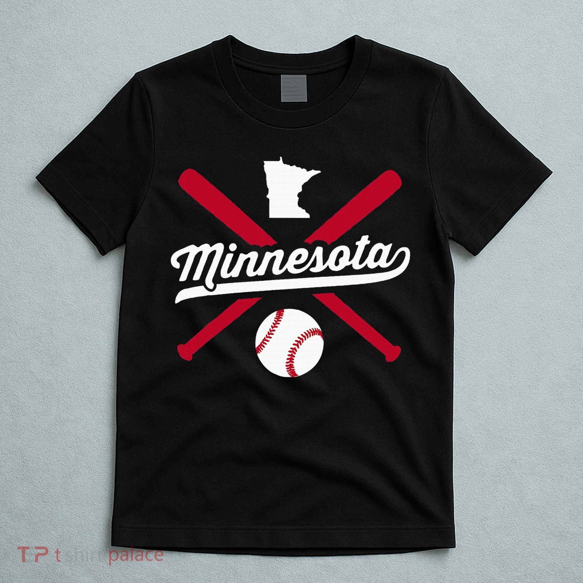 Minnesota Baseball Vintage State Pride Love City T-Shirt