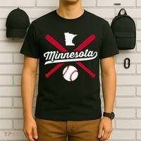 Minnesota Baseball Vintage State Pride Love City T-Shirt thumb 6