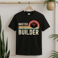 Master Builder Vintage Style Gift T-Shirt thumb 2