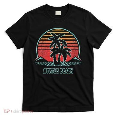 Myrtle Beach Vintage 80s Style T-Shirt