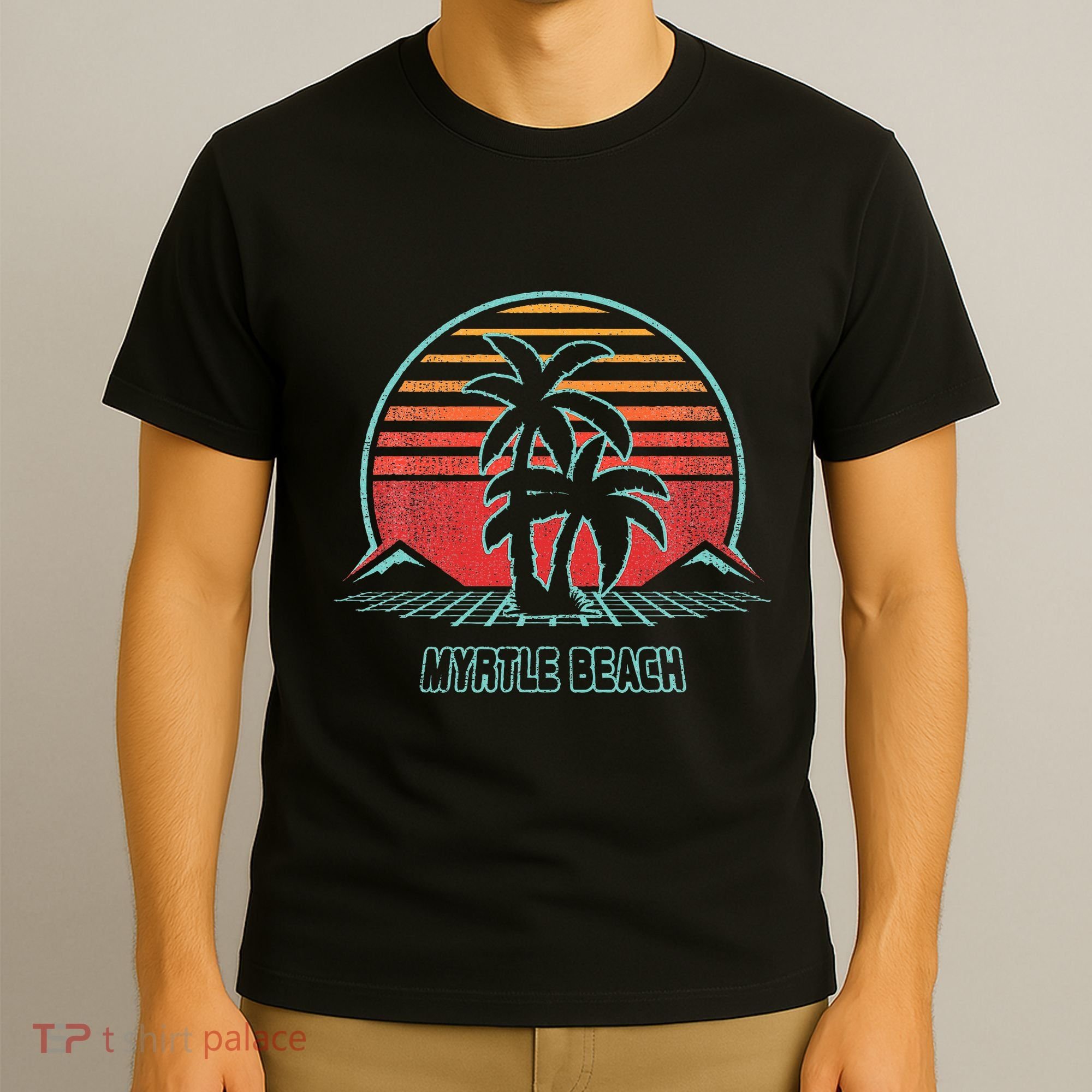 Myrtle Beach Vintage 80s Style T-Shirt