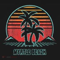 Myrtle Beach Vintage 80s Style T-Shirt thumb 7