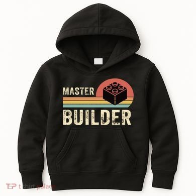 Master Builder Vintage Kids Hoodie