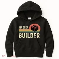 Master Builder Vintage Kids Hoodie thumb 0