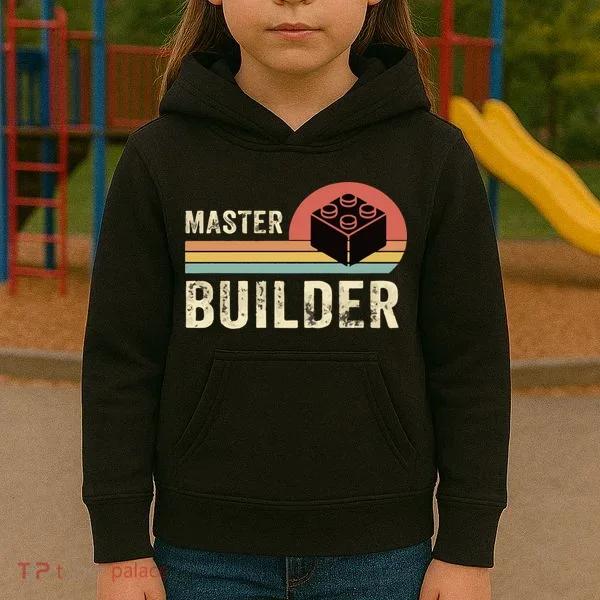 Master Builder Vintage Kids Hoodie