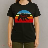 Mama Bear Vintage Retro Gift T-Shirt thumb 4