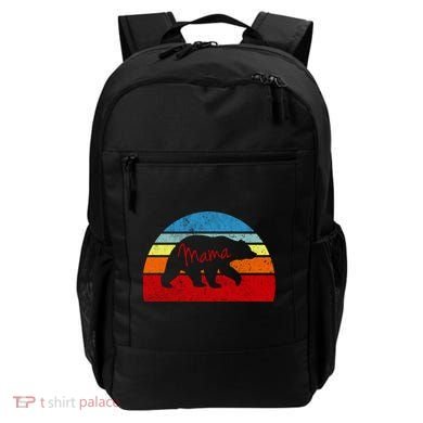 Mama Bear Vintage Retro Gift Backpack