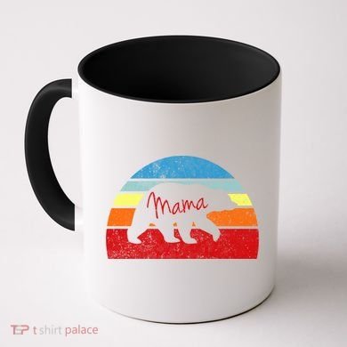 Mama Bear Vintage Retro Gift Coffee Mug