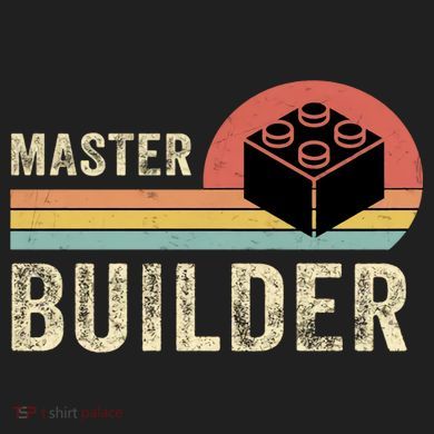 Master Builder Vintage Style Lego Gift Urban Oversized Heavyweight T-Shirt