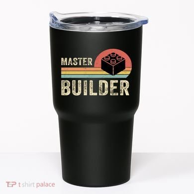 Master Builder Vintage Style Lego Gift Tumbler