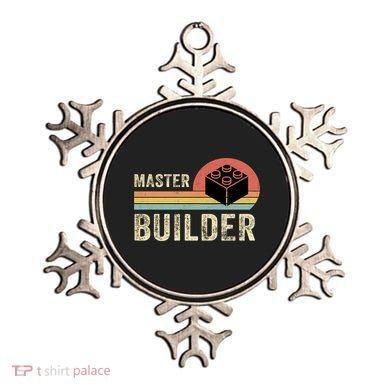 Master Builder Vintage Style Lego Gift Ornament