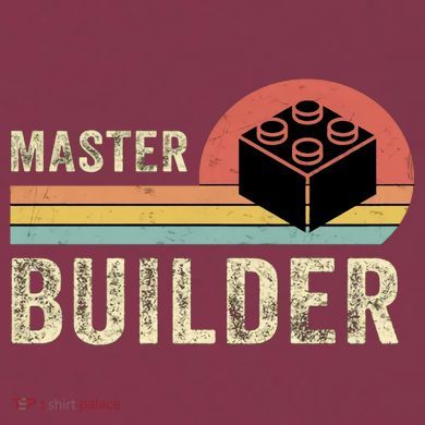 Master Builder Vintage Style Lego Gift 16oz Travel Tumbler