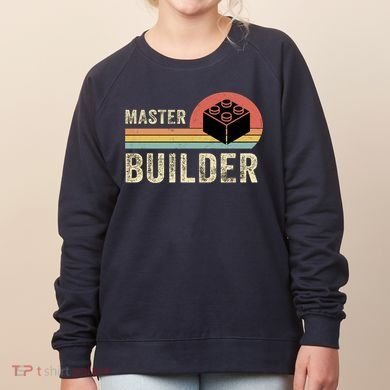 Master Builder Vintage Style Lego Gift Women's Sweatshirt