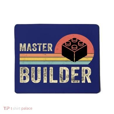 Master Builder Vintage Style Lego Gift Mousepad