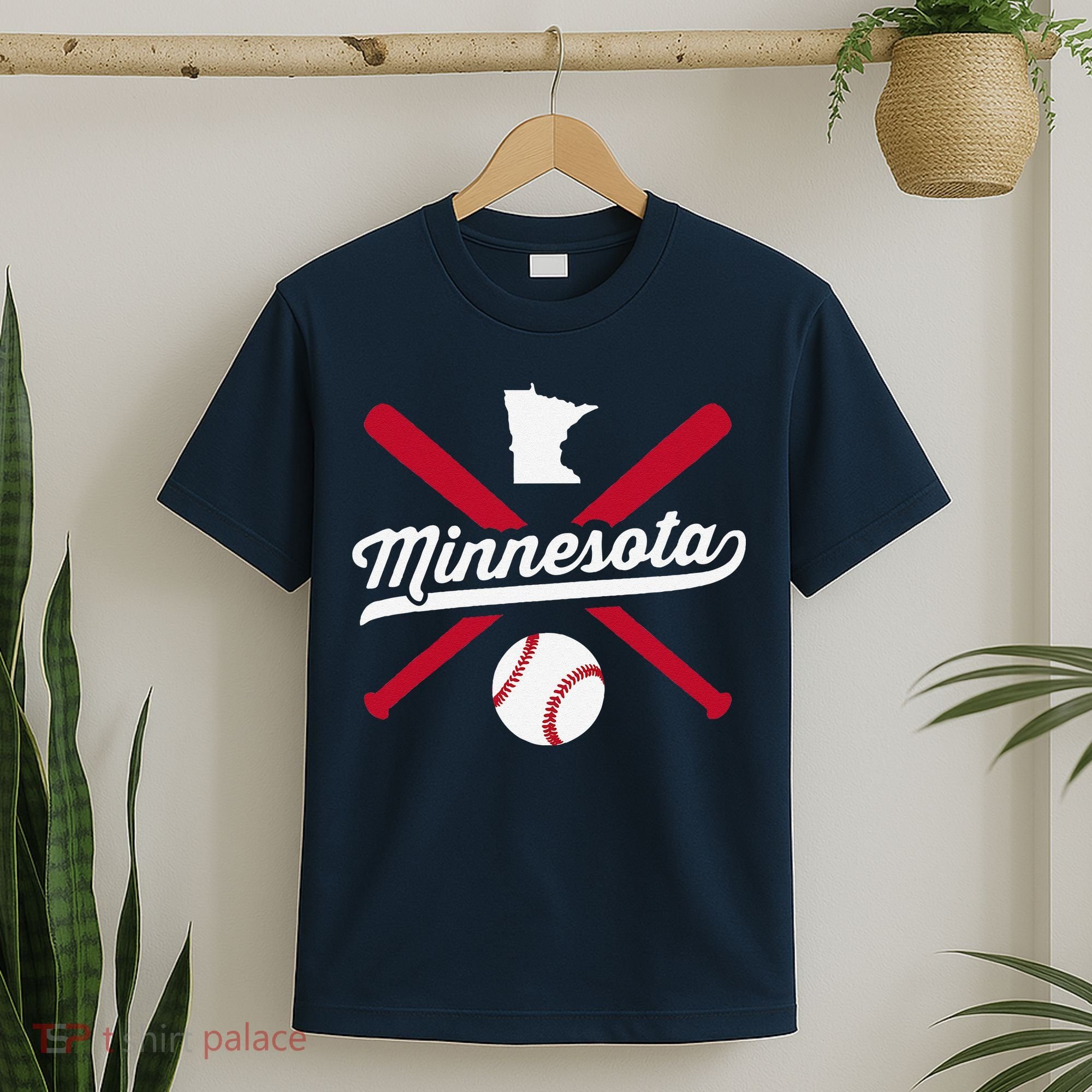 Minnesota Baseball Vintage State Pride Love City T-Shirt