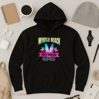 Myrtle Beach Vacation South Carolina Souvenir Hoodie thumb 3