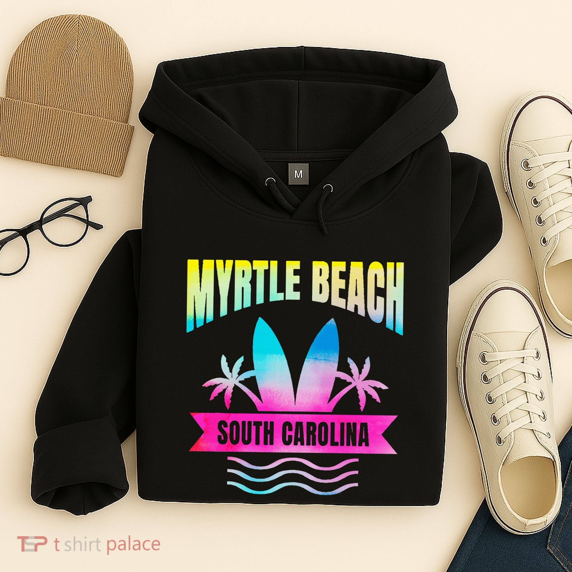 Myrtle Beach Vacation South Carolina Souvenir Hoodie