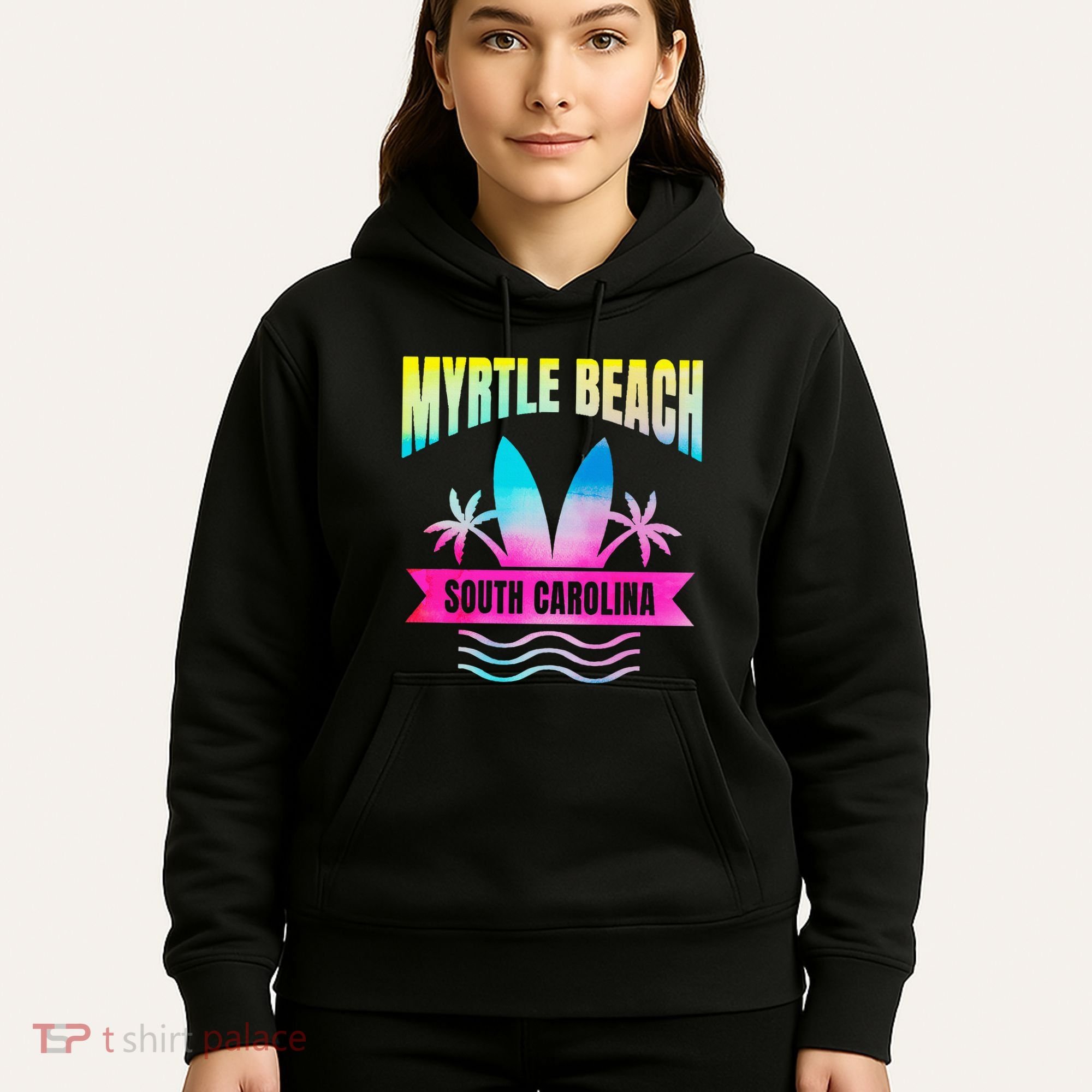 Myrtle Beach Vacation South Carolina Souvenir Hoodie