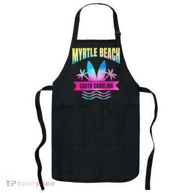 Myrtle Beach Vacation South Carolina Souvenir Apron