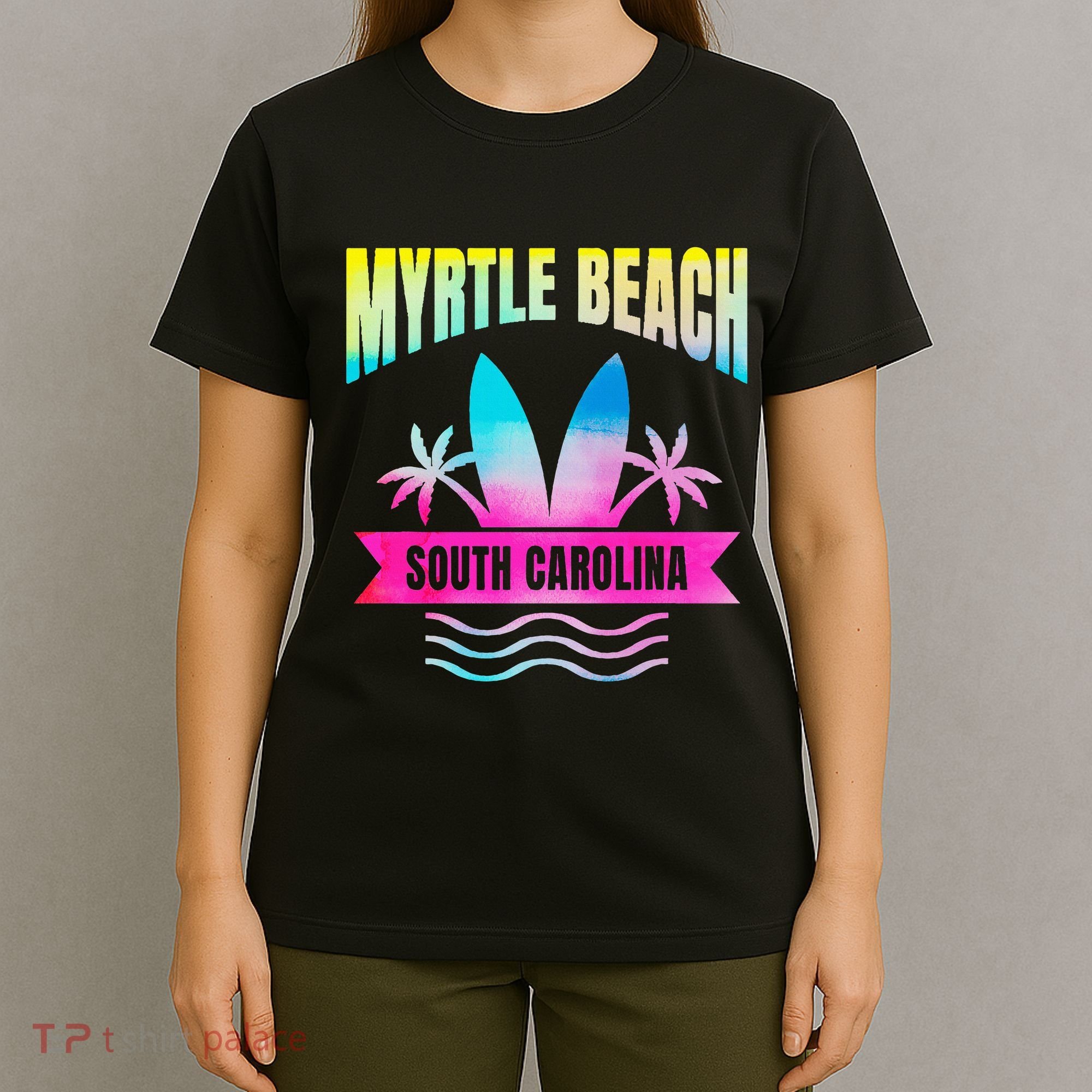 Myrtle Beach Vacation South Carolina Souvenir T-Shirt