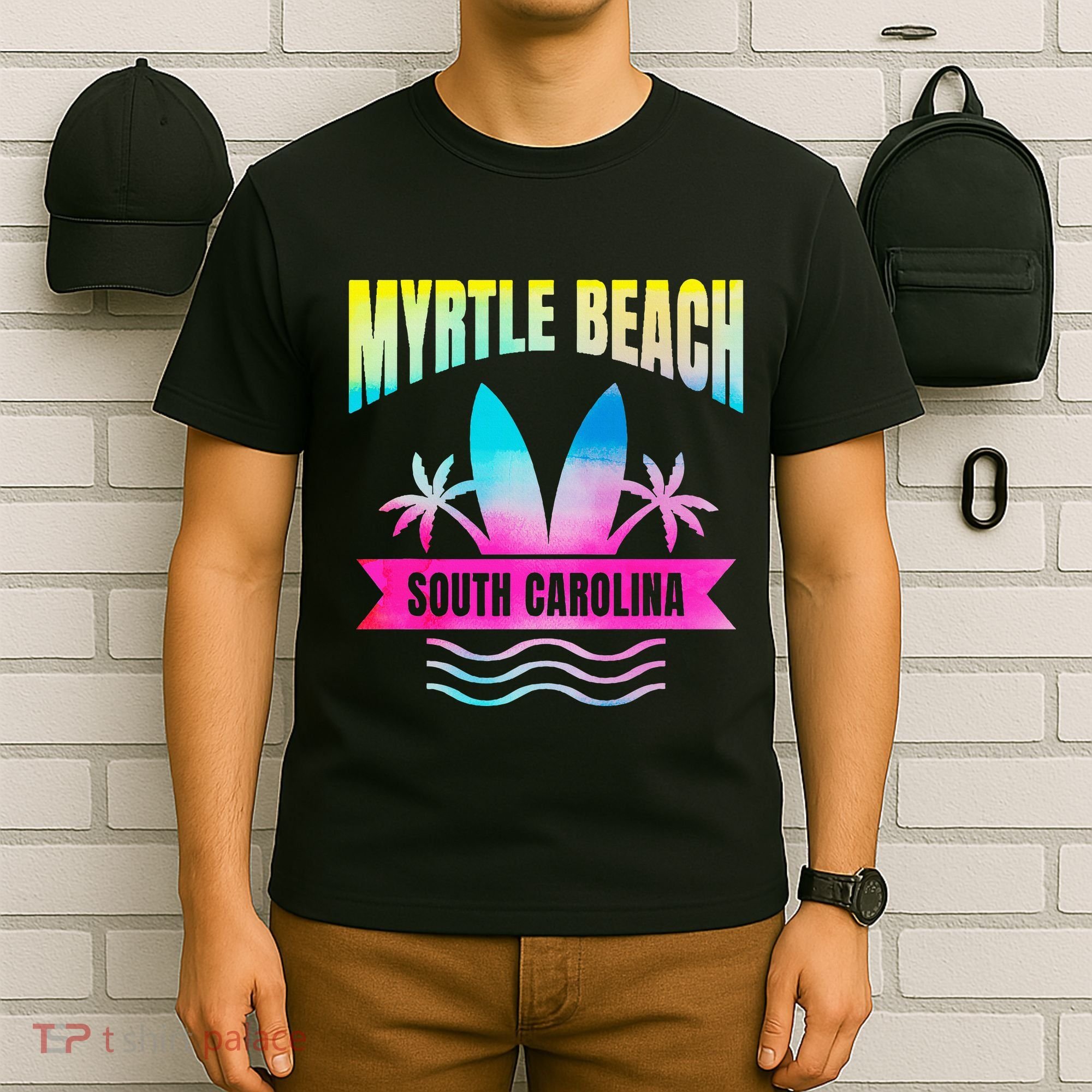 Myrtle Beach Vacation South Carolina Souvenir T-Shirt