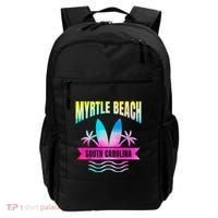 Myrtle Beach Vacation South Carolina Souvenir Backpack thumb 0
