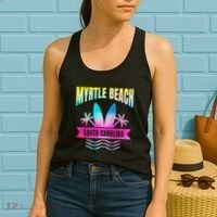 Myrtle Beach Vacation South Carolina Souvenir Women's Tank Top thumb 2
