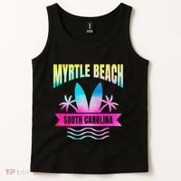 Myrtle Beach Vacation South Carolina Souvenir Tank Top thumb 2