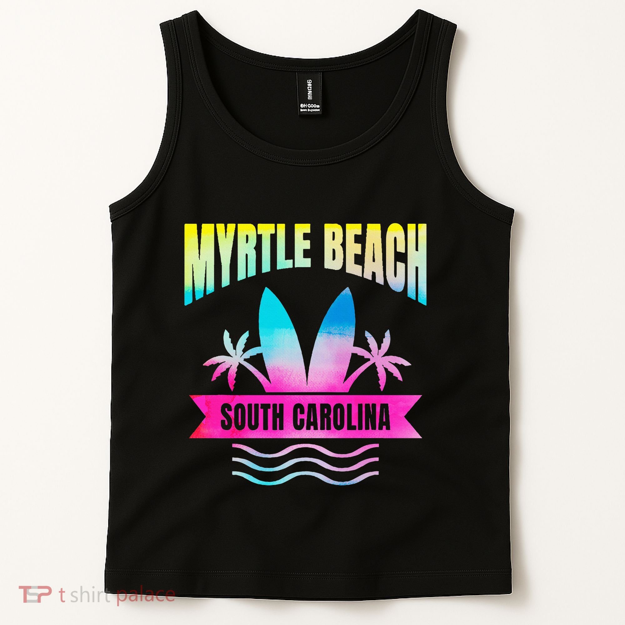 Myrtle Beach Vacation South Carolina Souvenir Tank Top