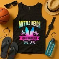 Myrtle Beach Vacation South Carolina Souvenir Tank Top thumb 4