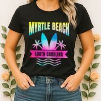 Myrtle Beach Vacation South Carolina Souvenir Women's T-Shirt thumb 2