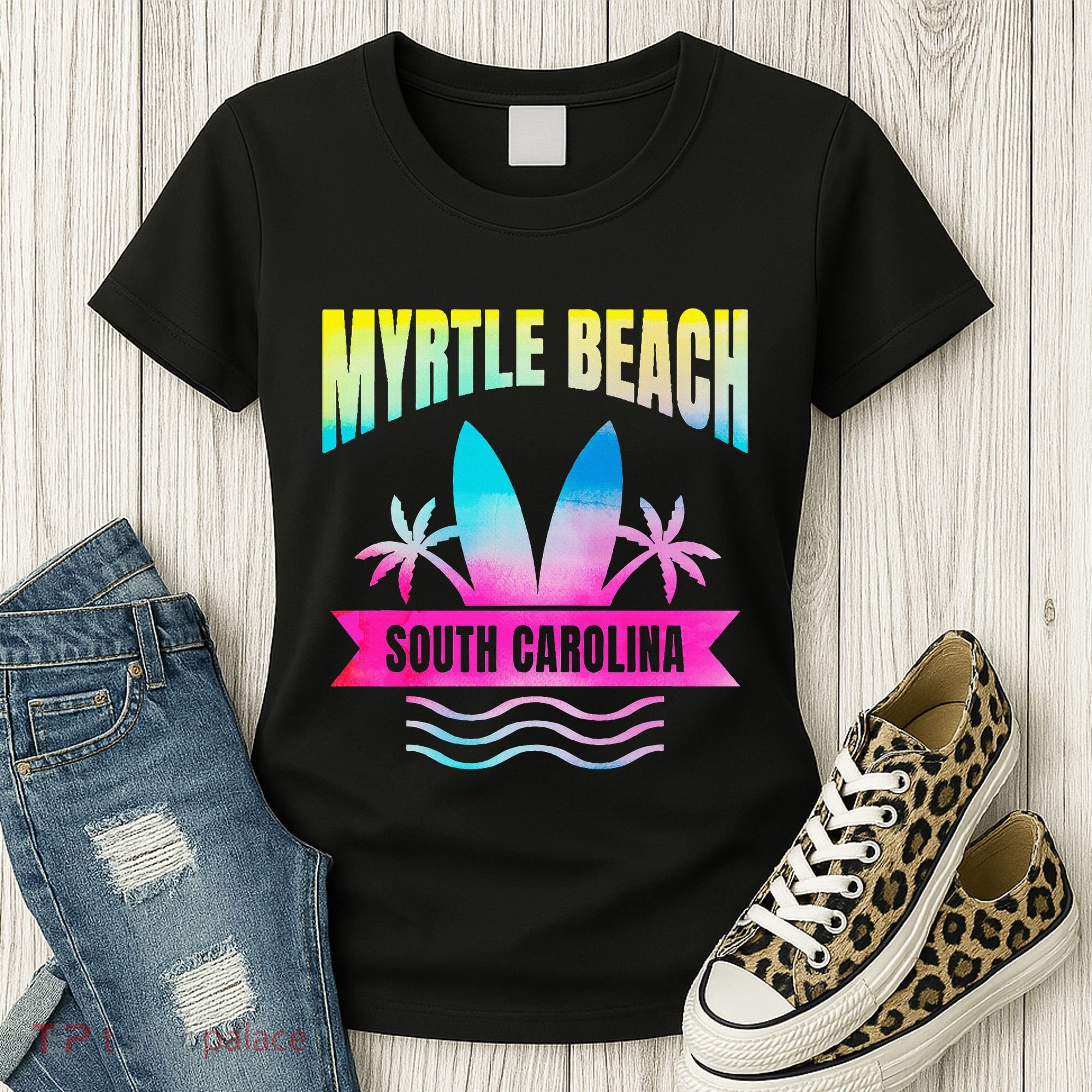 Myrtle Beach Vacation South Carolina Souvenir Women's T-Shirt