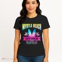 Myrtle Beach Vacation South Carolina Souvenir Women's T-Shirt thumb 4