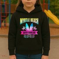 Myrtle Beach Vacation South Carolina Souvenir Kids Hoodie thumb 3
