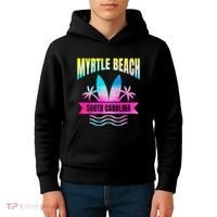 Myrtle Beach Vacation South Carolina Souvenir Kids Hoodie thumb 4