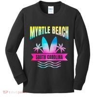 Myrtle Beach Vacation South Carolina Souvenir Kids Long Sleeve Shirt thumb 0