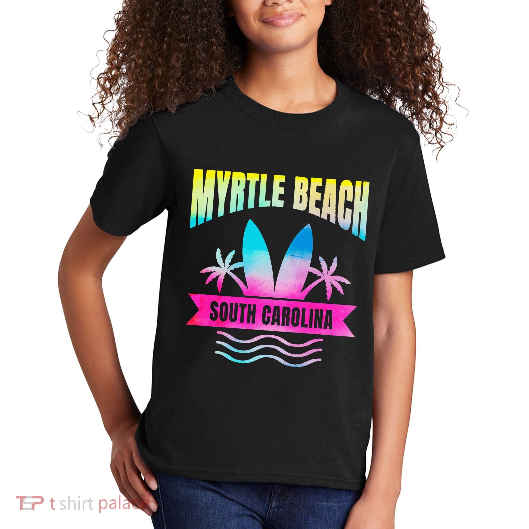 Myrtle Beach Vacation South Carolina Souvenir Kids T-Shirt