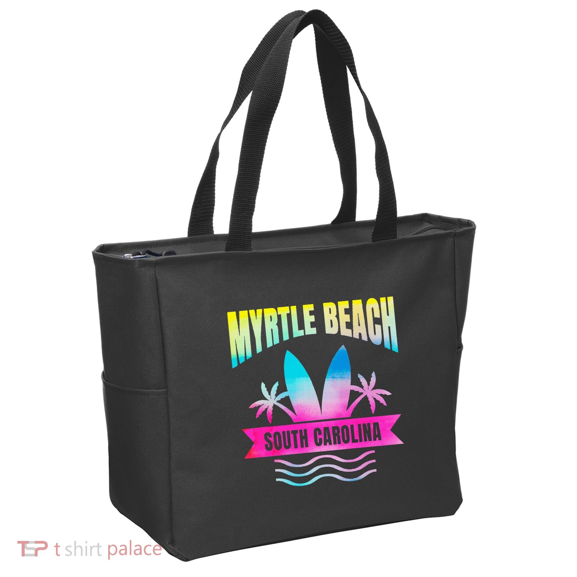 Myrtle Beach Vacation South Carolina Souvenir Tote Bag