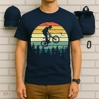 Mountain Bike Vintage Downhill Biking MTB Riding T-Shirt thumb 6