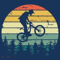 Mountain Bike Vintage Downhill Biking MTB Riding T-Shirt thumb 7