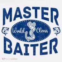 Master Baiter Vintage Bass Fishing Fisherman Men Funny T-Shirt thumb 7