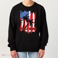 Myrtle Beach Vacation American Flag Women's Sweatshirt thumb 0