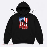 Myrtle Beach Vacation American Flag Hoodie thumb 0
