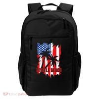Myrtle Beach Vacation American Flag Backpack thumb 0